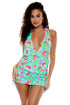 Luli Fama Ti Amo T Back Mini Dress